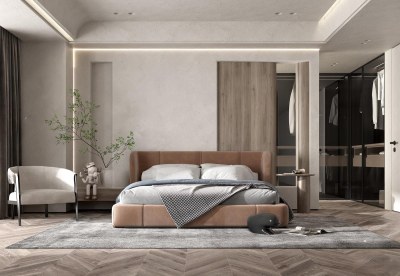 现代卧室3D模型下载